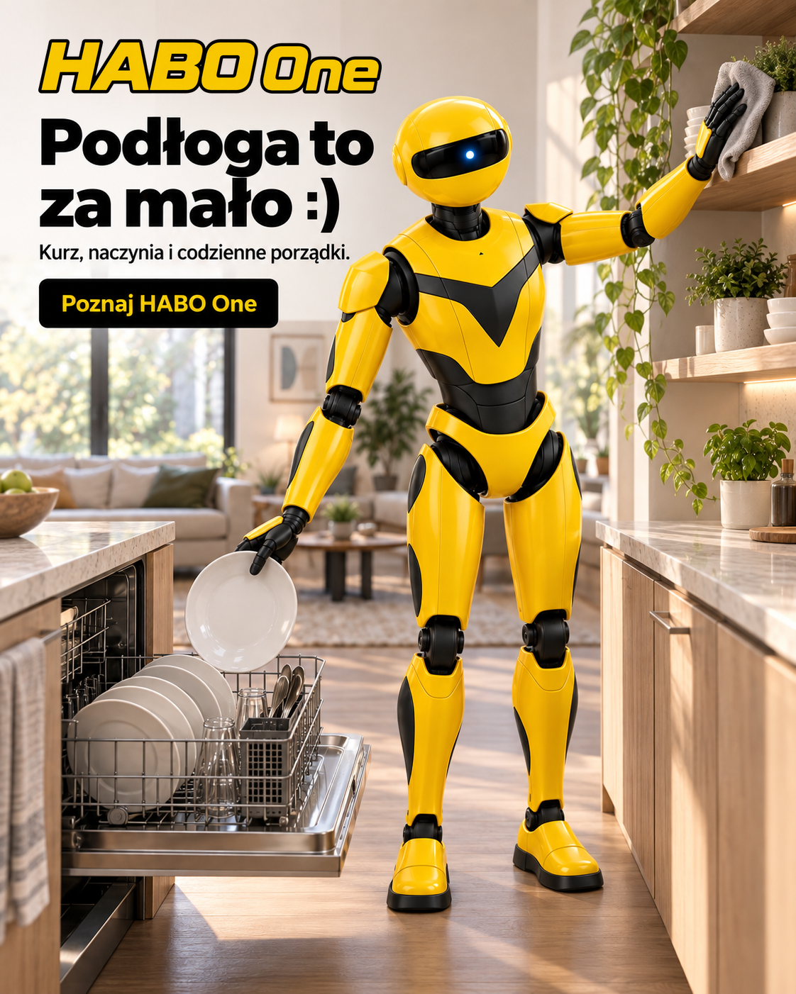Reklama HABO One — Podłoga to za mało